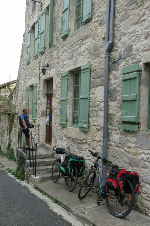 Arrivée à notre chambre d'hôtes à Nérac